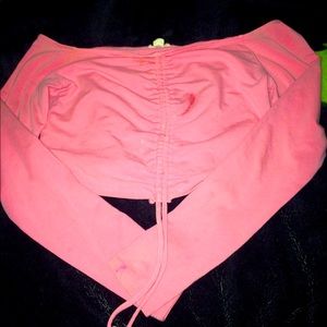 Long sleeve off the shoulder t-shirt from garage